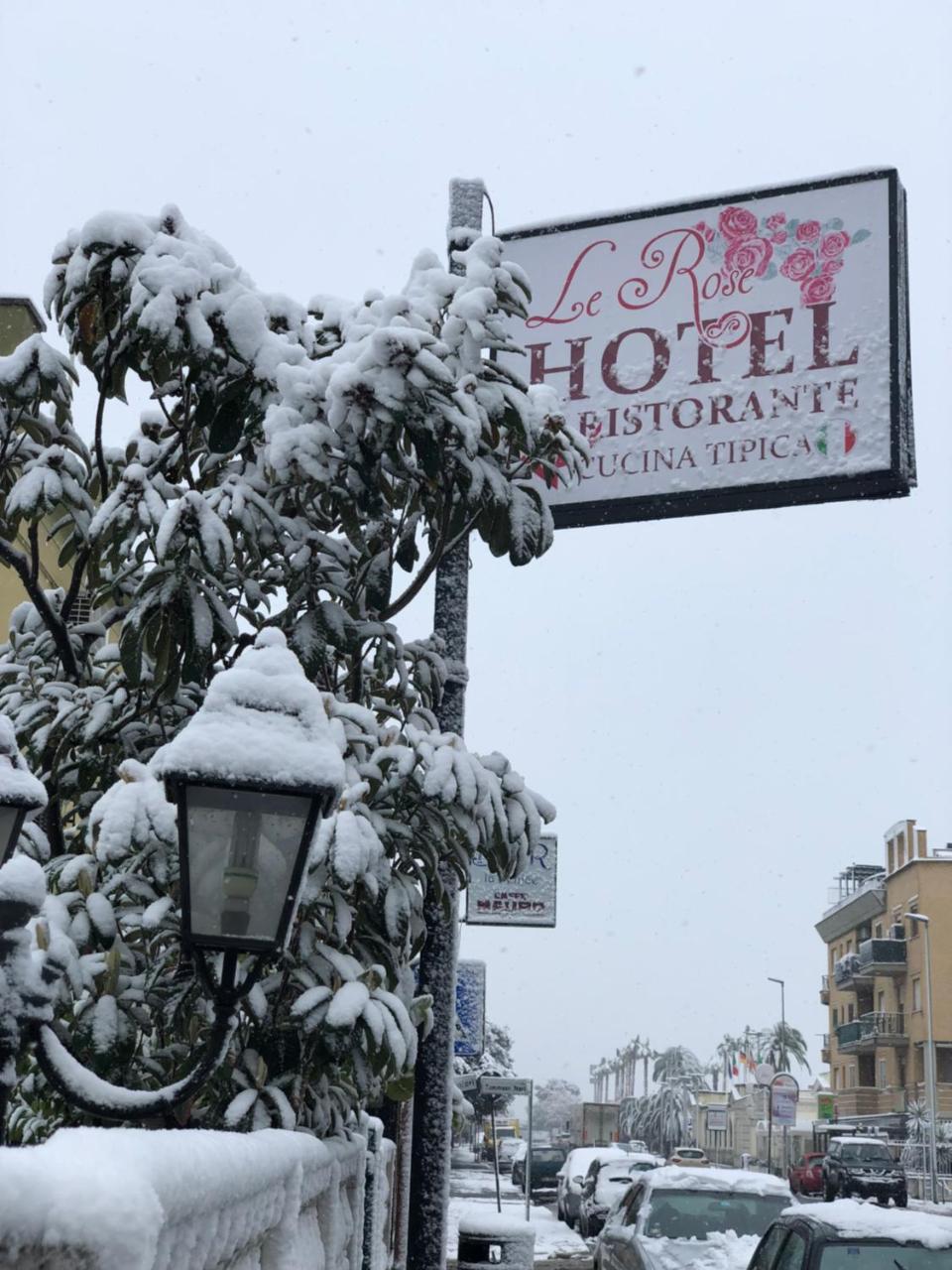 Hotel Le Rose ティヴォリ・テルメ エクステリア 写真